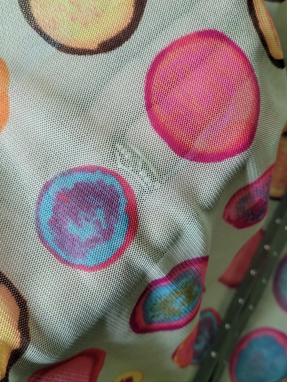 Vintage John Farah Sheer Polka Dot Jacket
